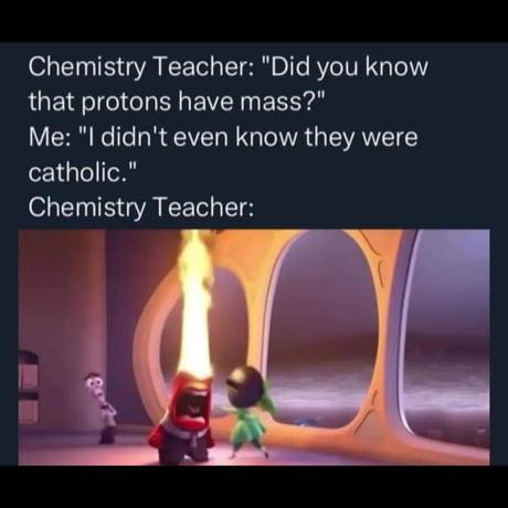 When Protons Go To Church
