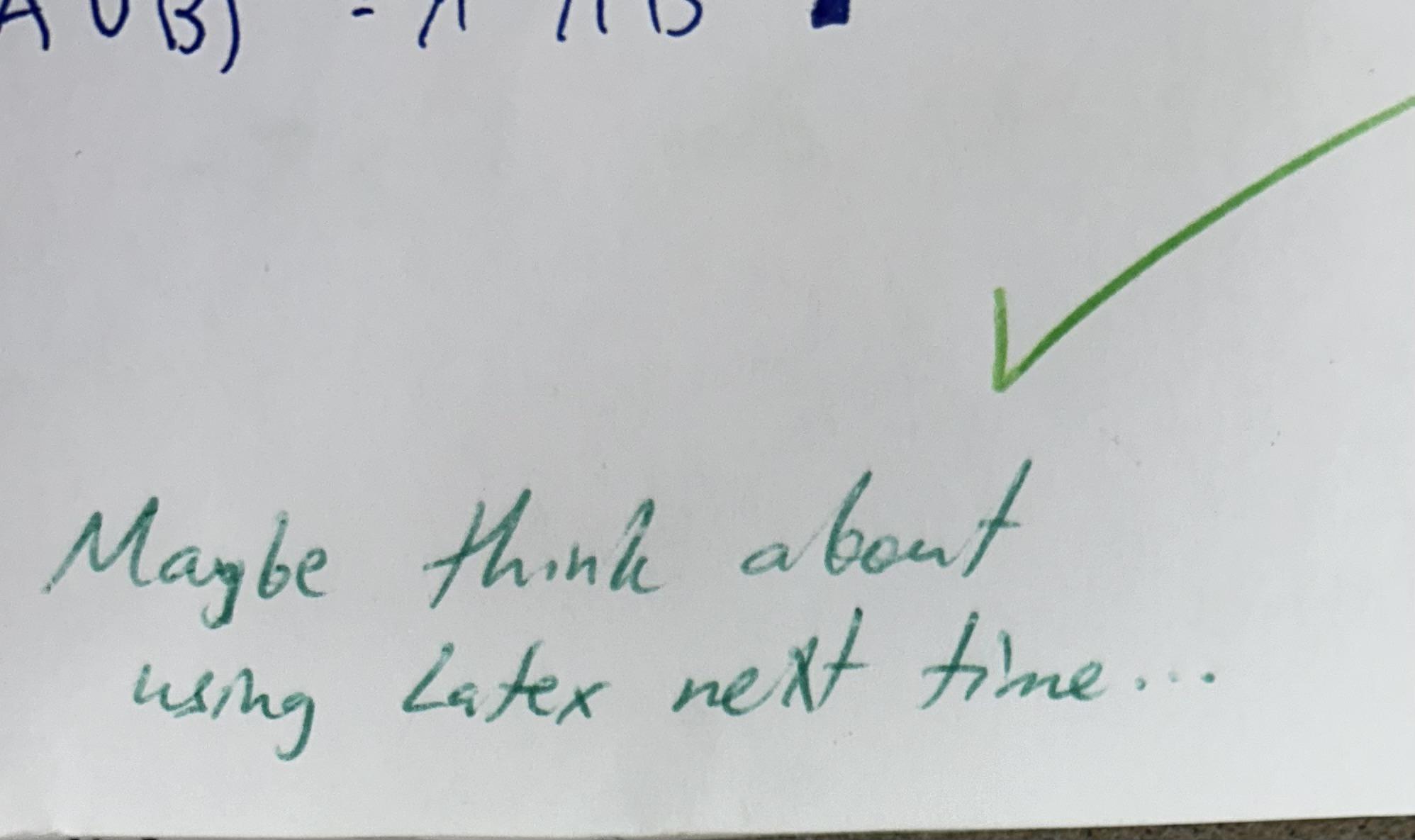 The LaTeX Intervention