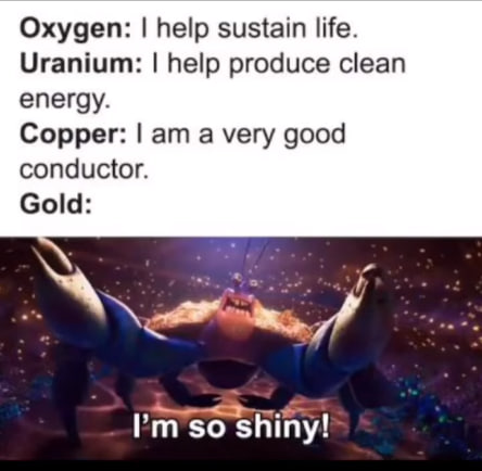 Gold Is Better Conductor