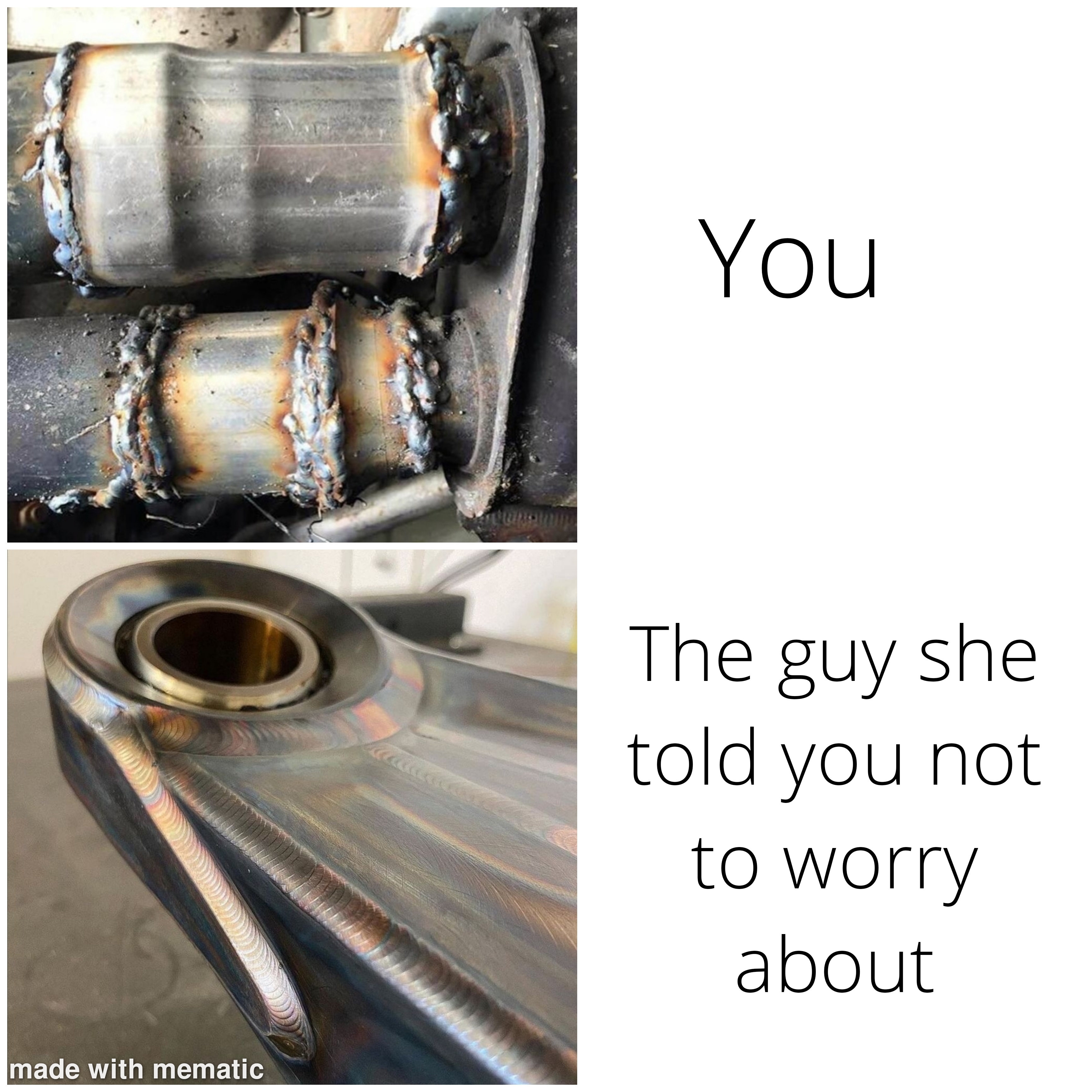 He's Just A Friend (With Better Welding Skills)