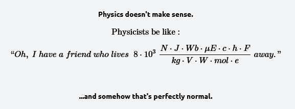 Physicists And Their Unhealthy Relationship With Units