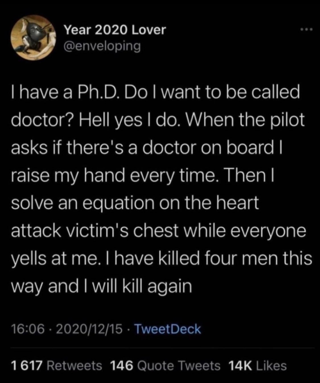 The Doctor Is In (But Not That Kind)