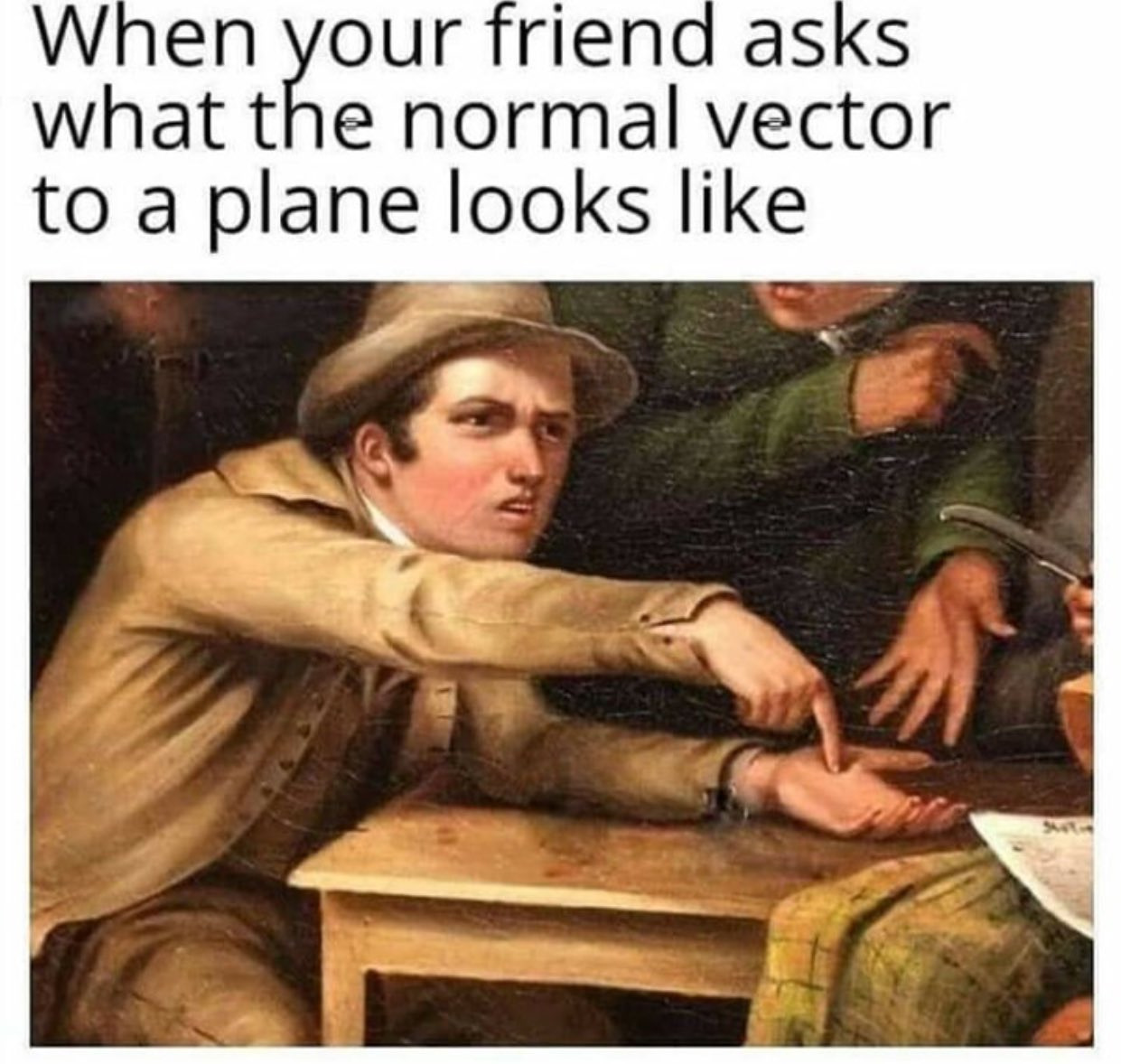 Perpendicular Pointing Intensifies