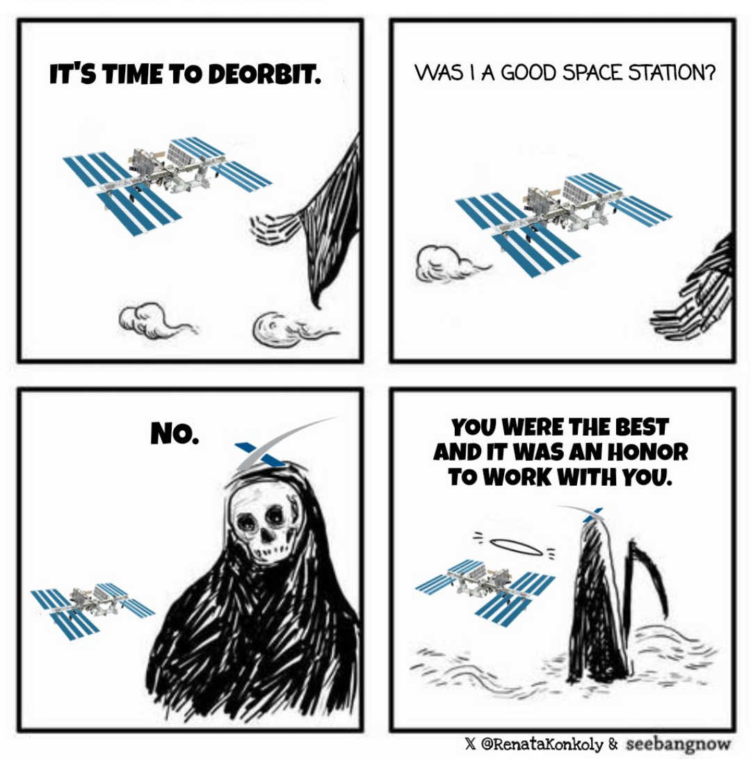 Even Death Respects The ISS