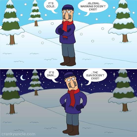 Climate Change Deniers Be Like