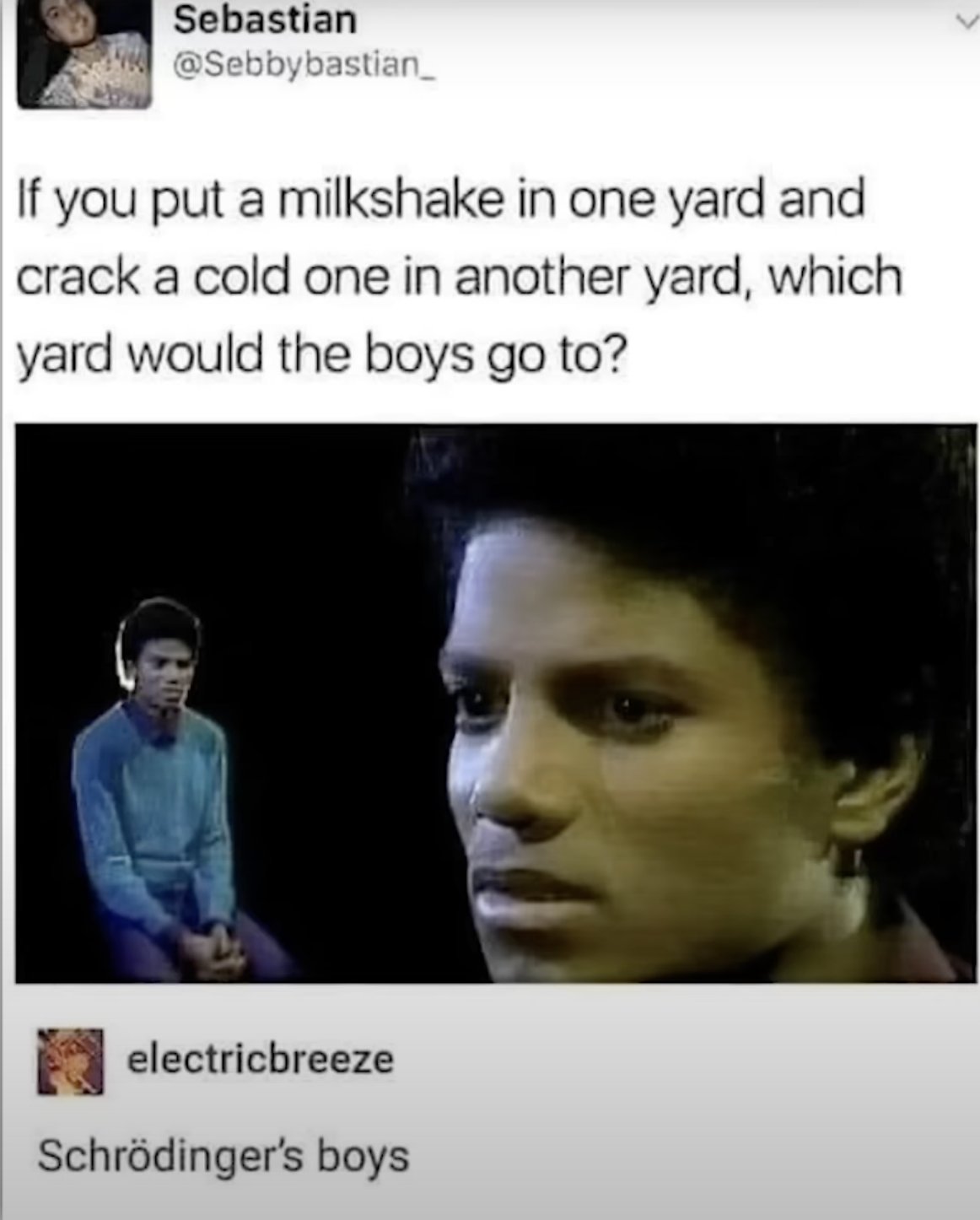 When The Choice Is Milkshake Or Beer, Physics Gets Weird
