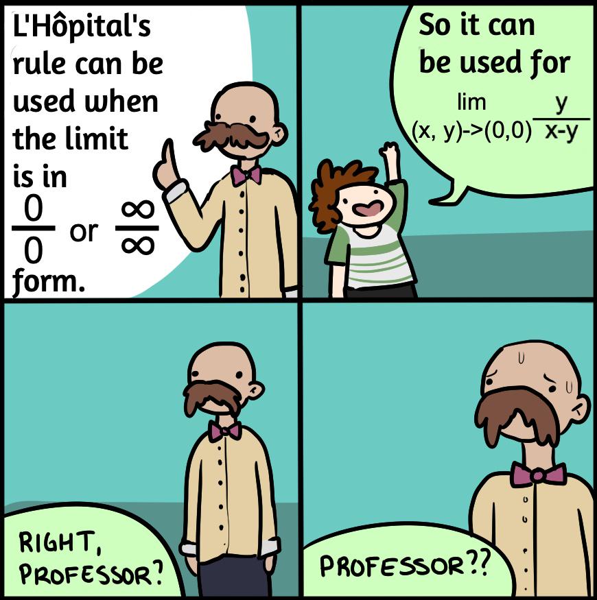 When L'Hôpital's Rule Goes Horribly Wrong