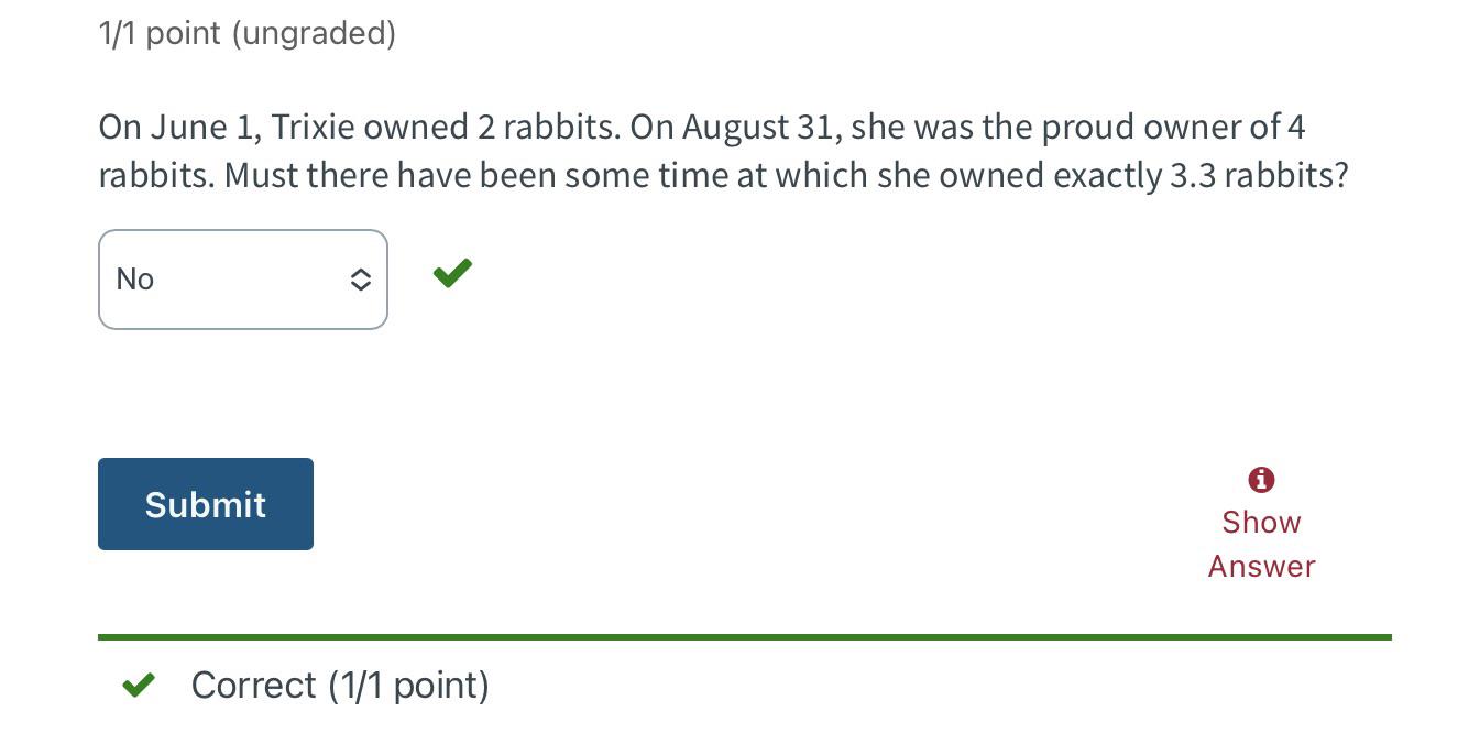 The Discrete Reality Of Rabbit Ownership
