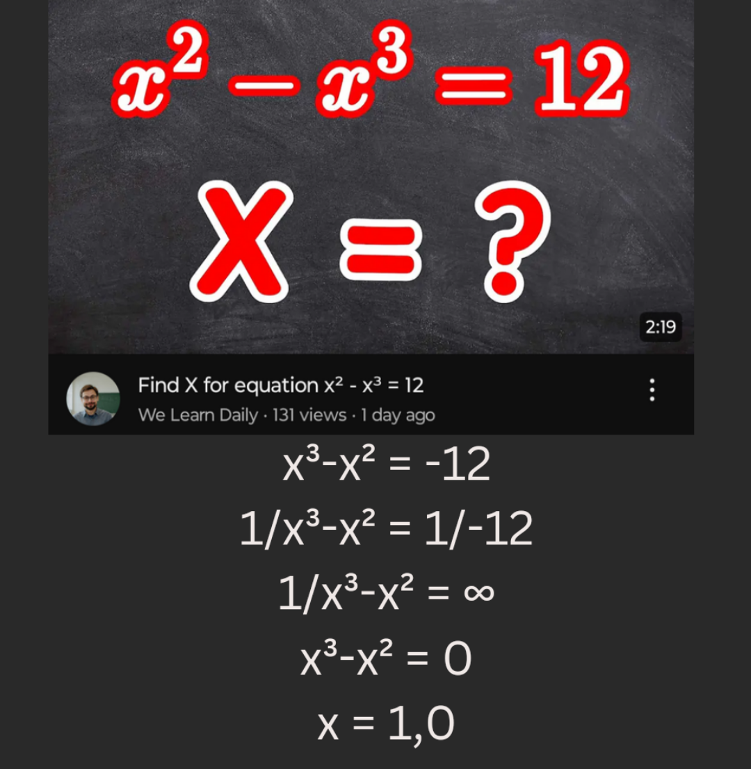 What A Beautiful Mathematical Trainwreck