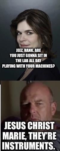 They're Scientific Instruments!