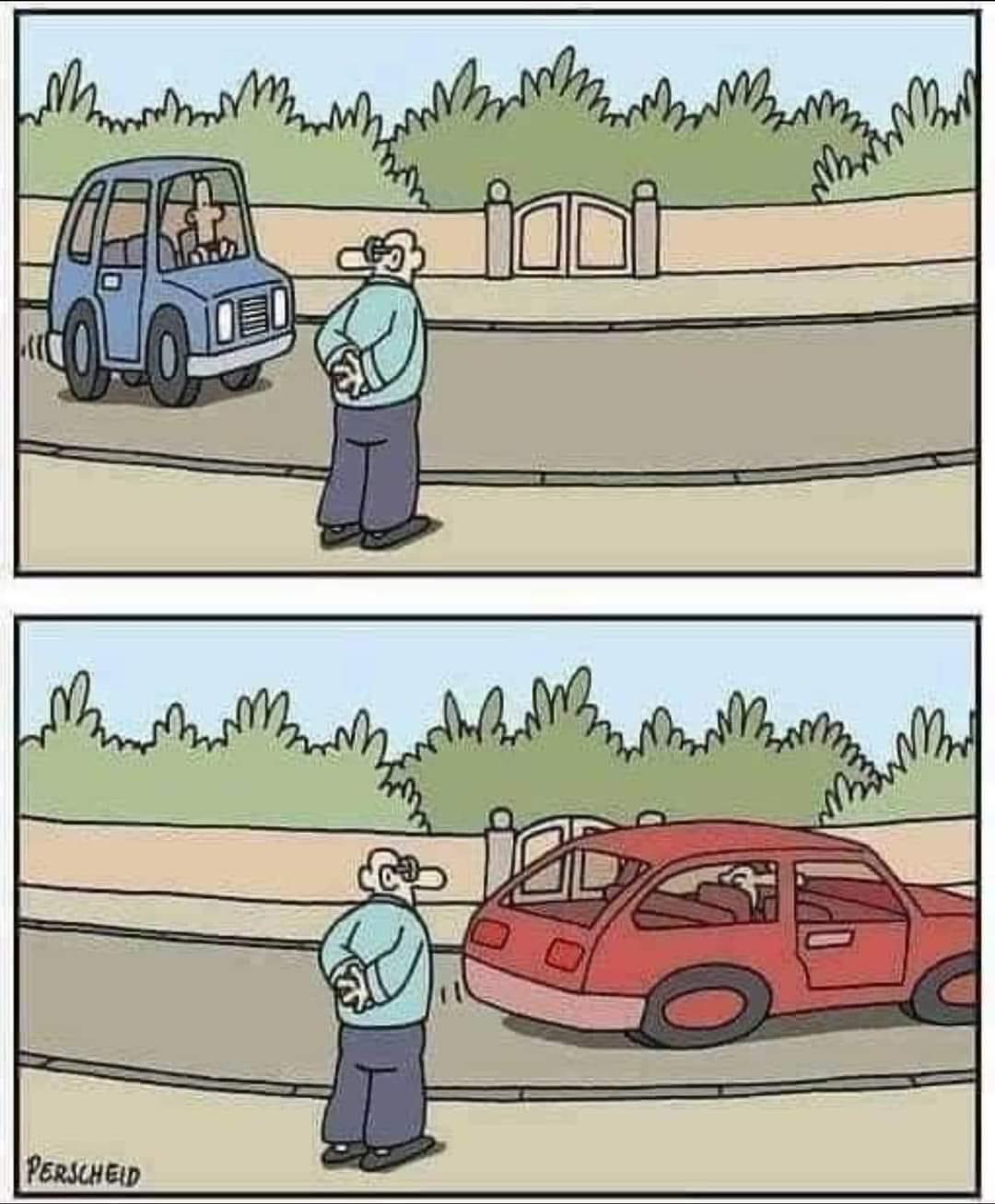 Quantum Car Transformation Paradox
