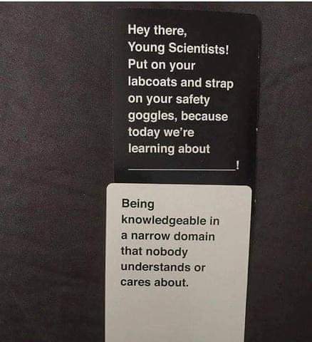 The Hyper-Specialized Academic Paradox