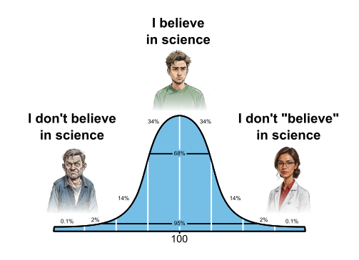 The Bell Curve Of Scientific Understanding