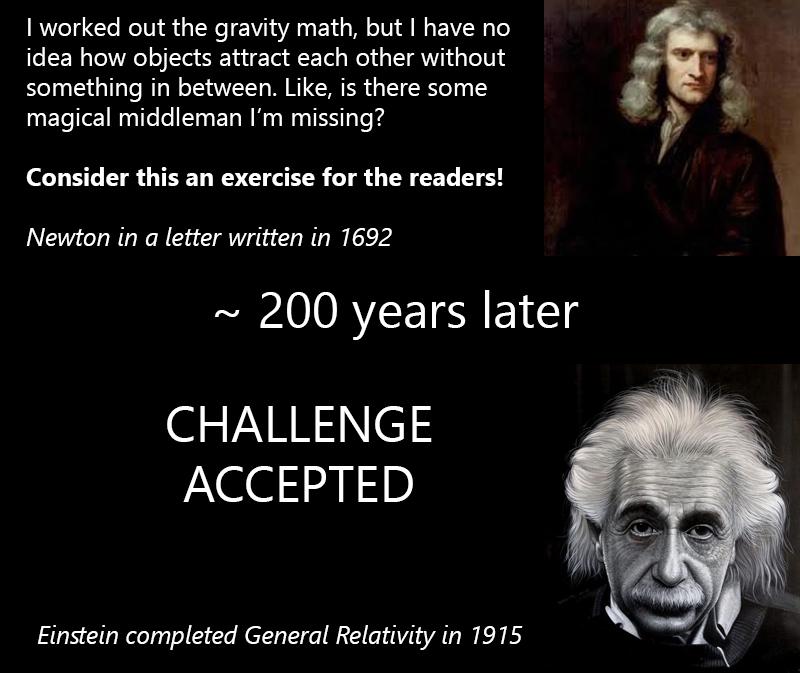 Newton's Unanswered Question Led To Einstein's Masterpiece