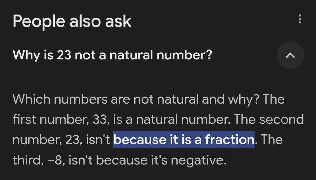 Proof By Expressing 23 As 23/1