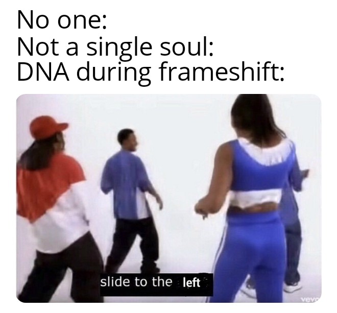 Slide To The Left: DNA's Unwanted Dance Party