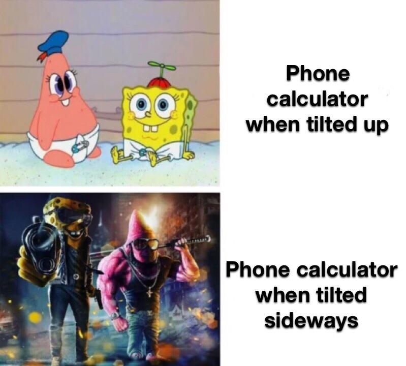 Calculator Orientation Transformation