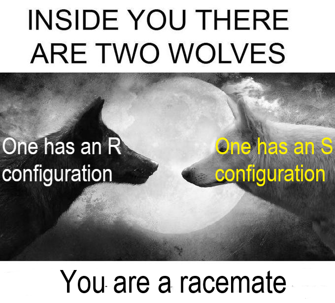 You Are Also Optically Inactive