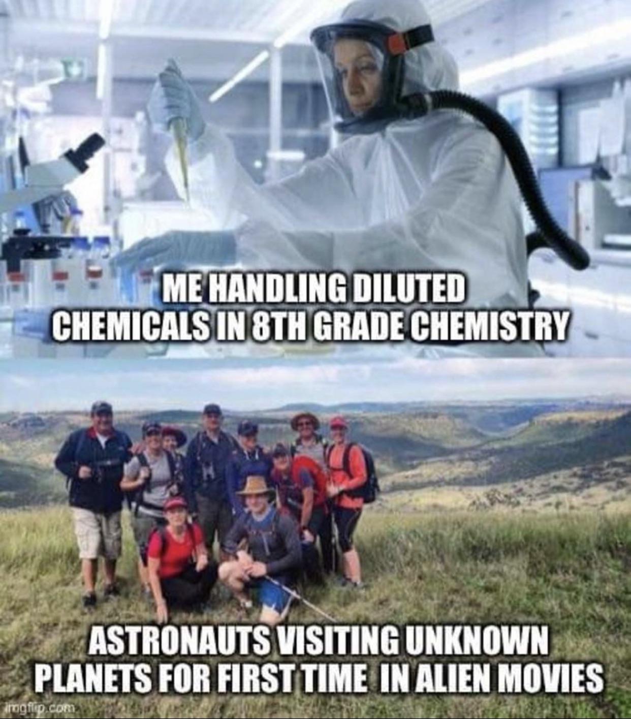 Safety First... But Only In Chemistry Class
