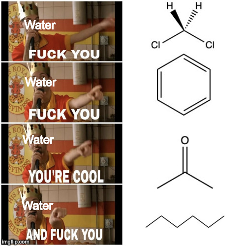 Like Dissolves Like: Water's VIP Molecular Nightclub