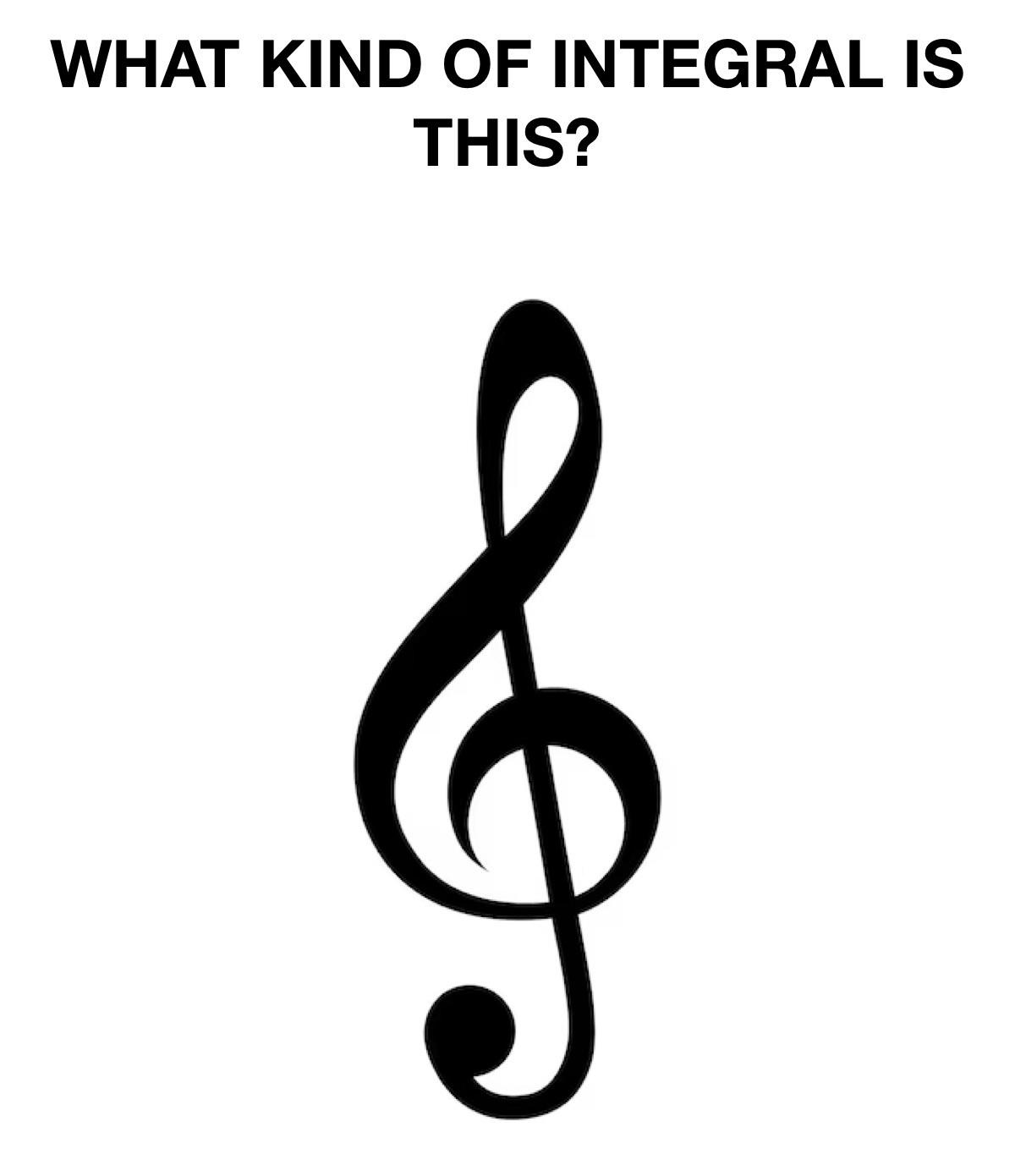 What Kind Of Integral Is This?
