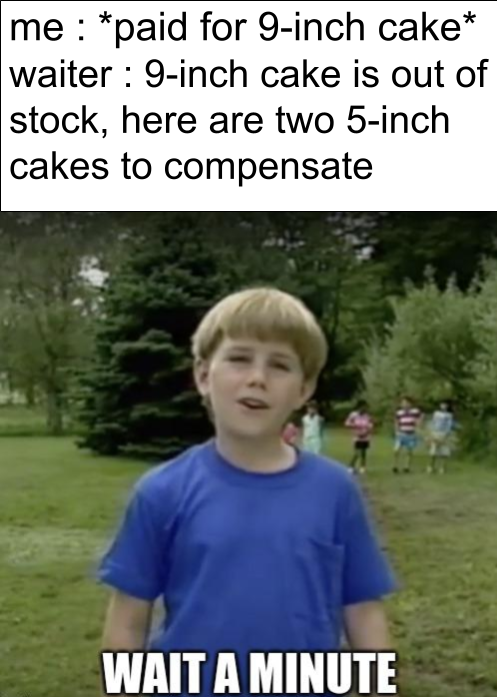Math Is Important: The Great Cake Swindle