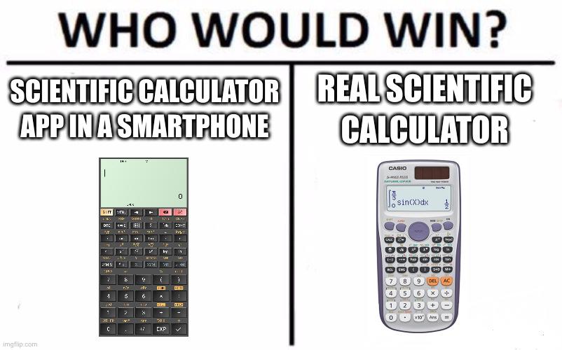 Who Would Win? The Epic Calculator Showdown