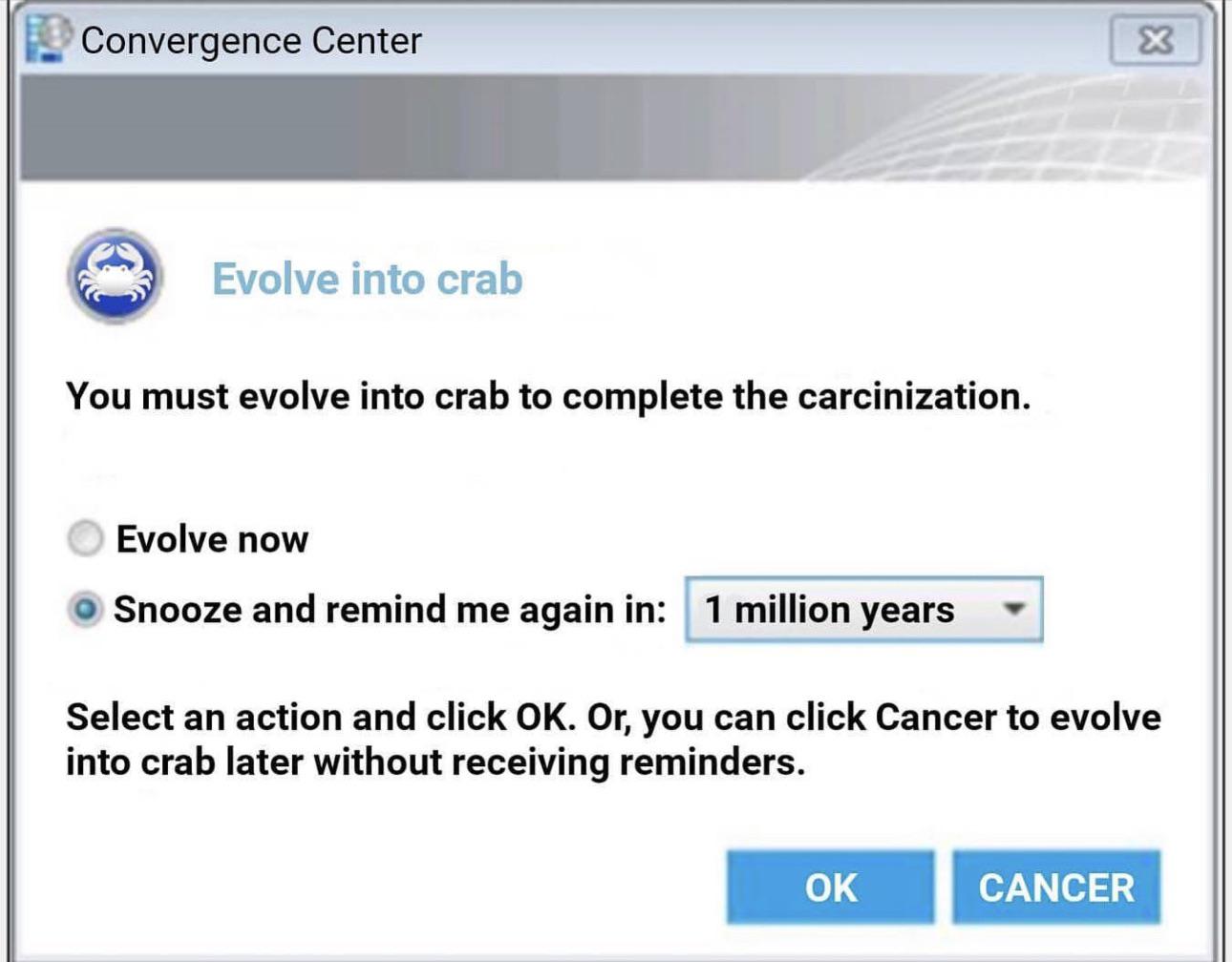 The Inevitable Crab Update