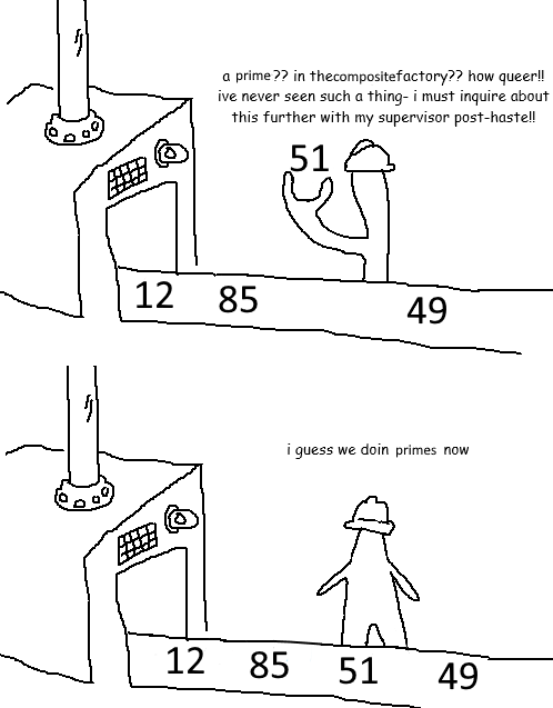Area 51 Meets Prime Numbers