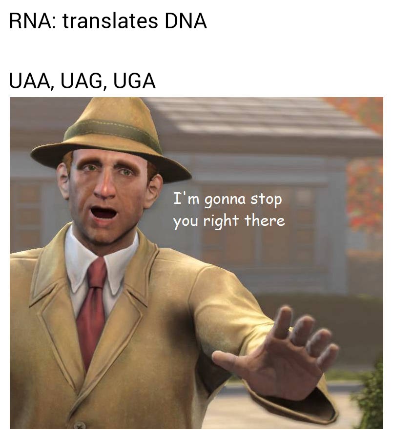 The Molecular Biology Police Have Arrived