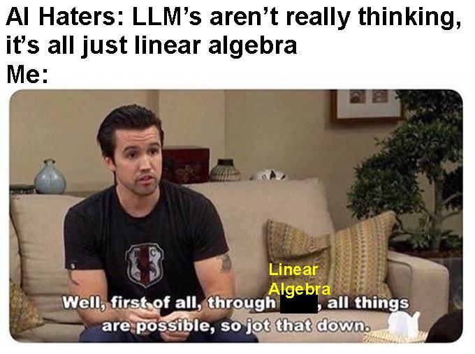 All Hail The Glorious Y = Ax + E