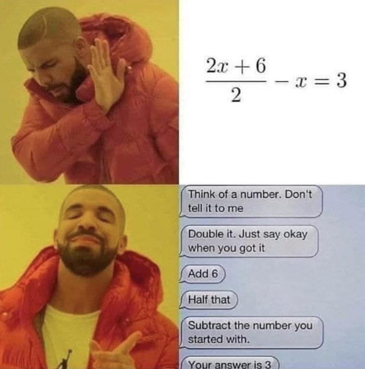 Primary School Maths Be Like