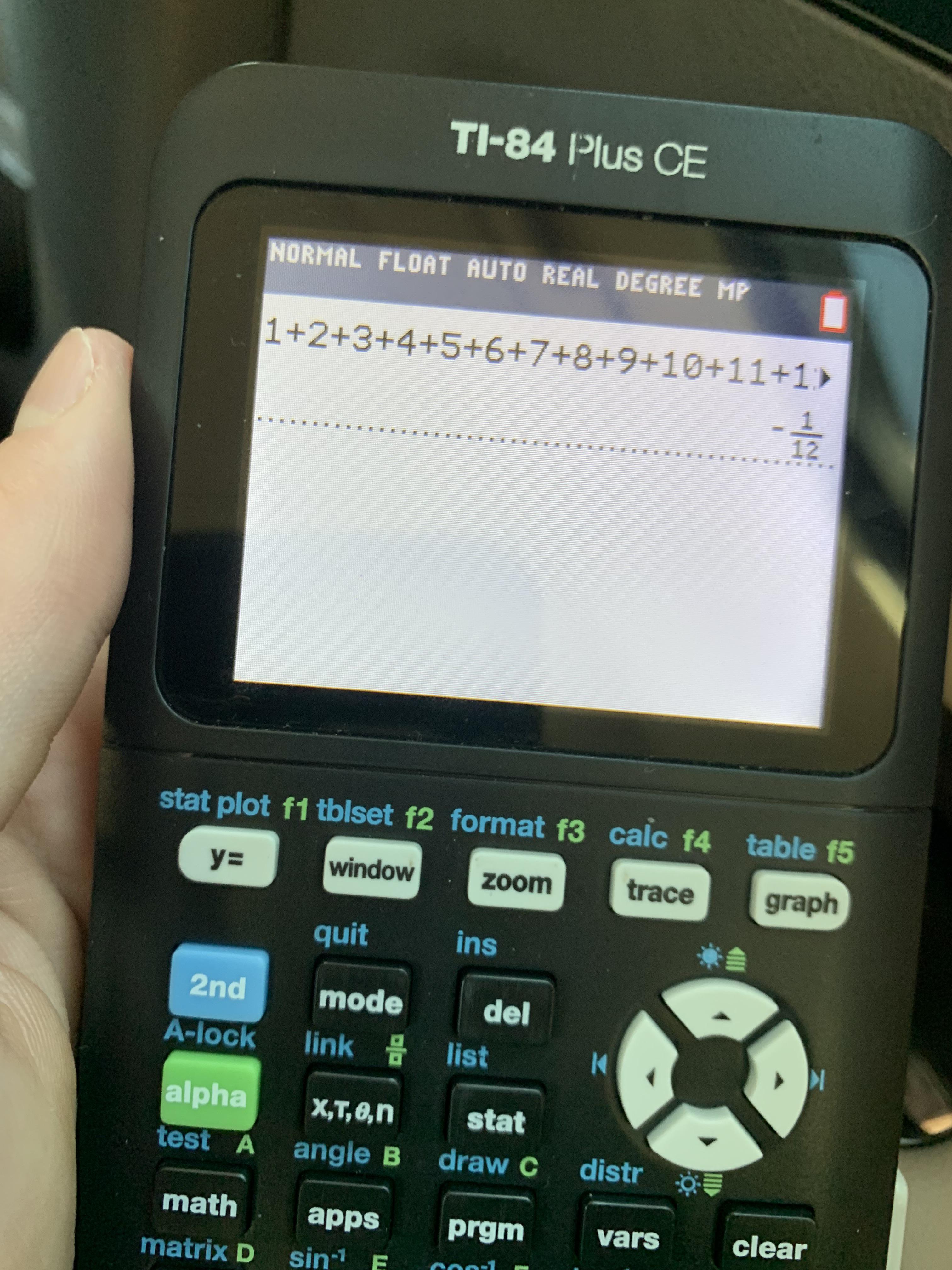Proof By Calculator