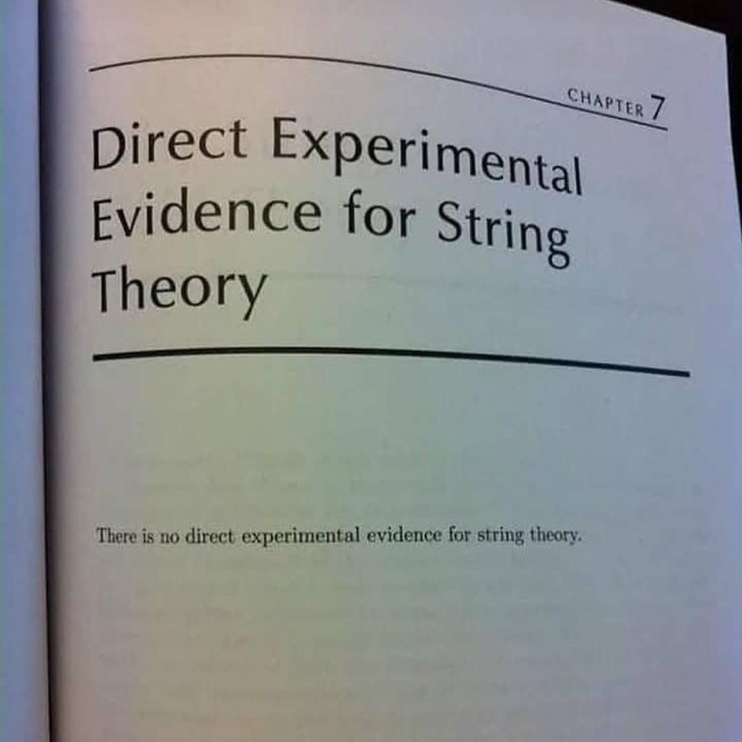 The World's Shortest Physics Chapter