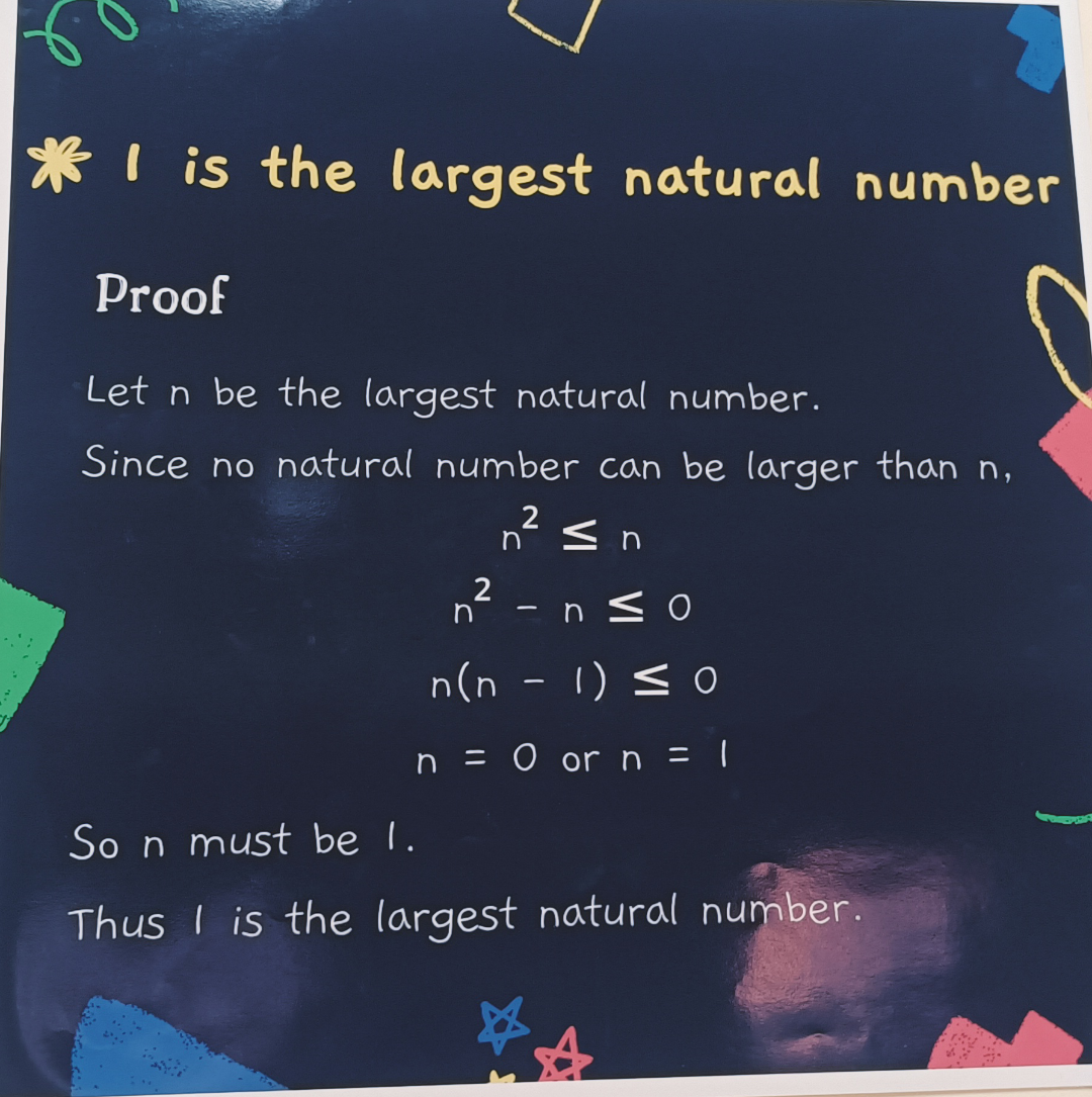 The Largest Natural Number Paradox