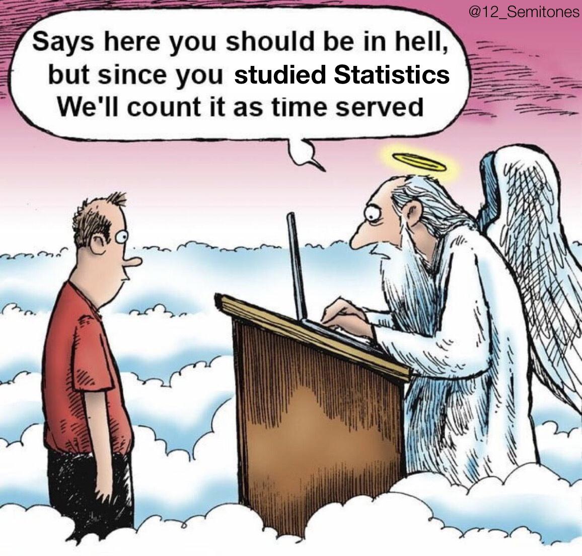 Statisticians Are Masochists