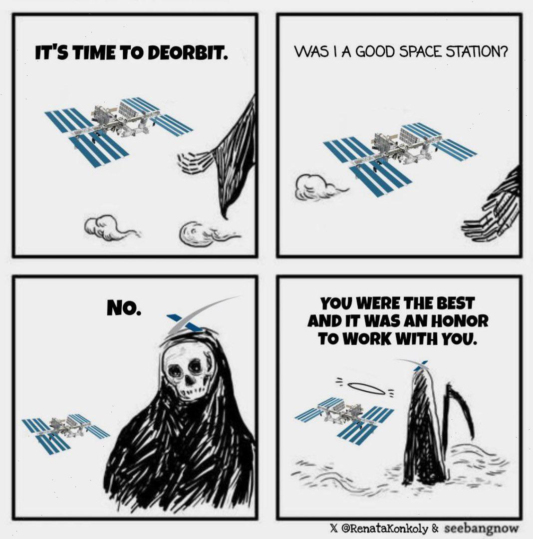 Death Gives The ISS Its Final Performance Review