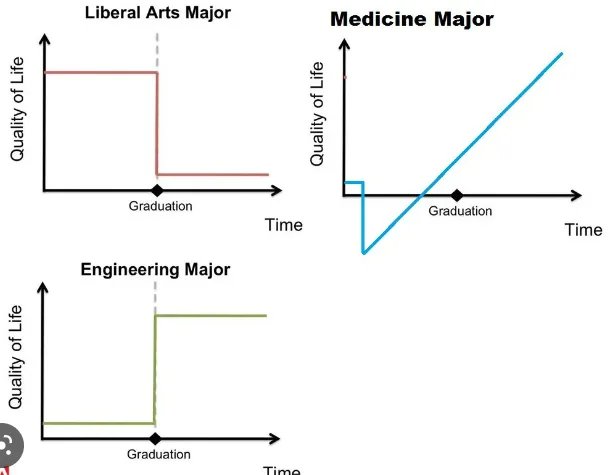 The STEM Major Life Trajectory Charts