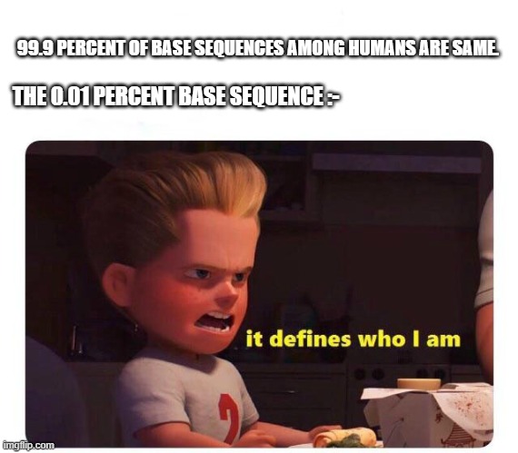 The 0.01% Identity Crisis