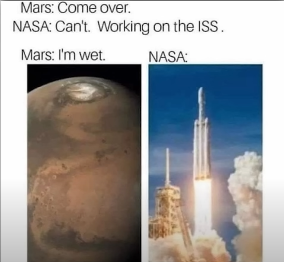 Mars Makes NASA Come Running