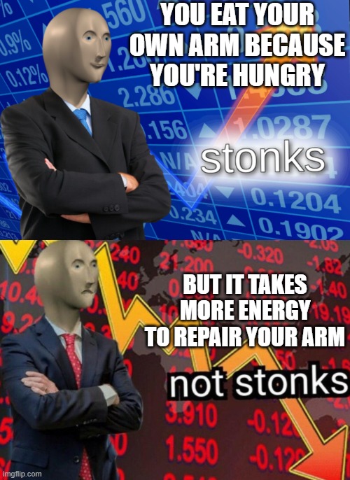 The Metabolic Ponzi Scheme