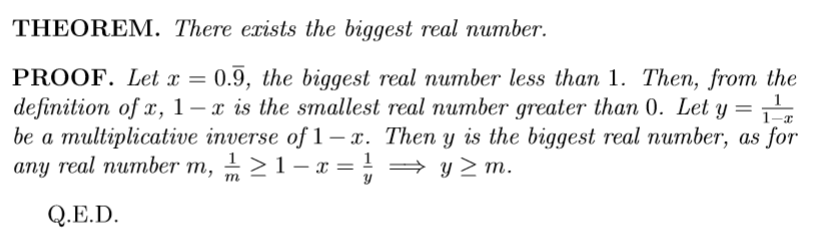 The Biggest Real Number Just Dropped