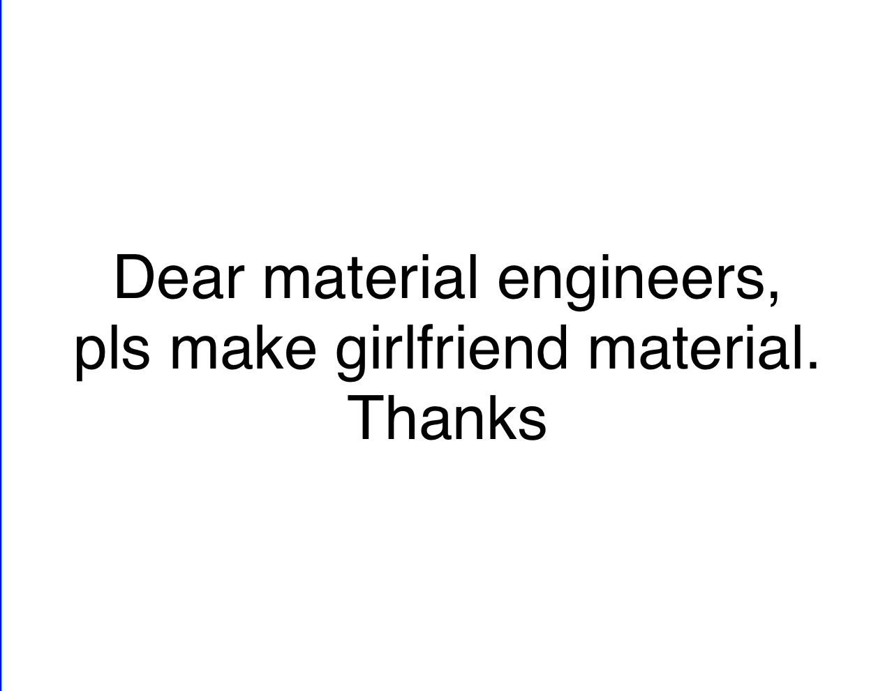 Materials Science Can't Solve Everything