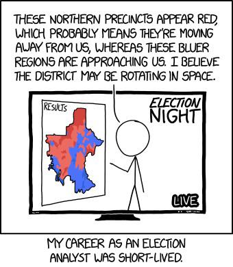 When The Doppler Effect Meets Election Night
