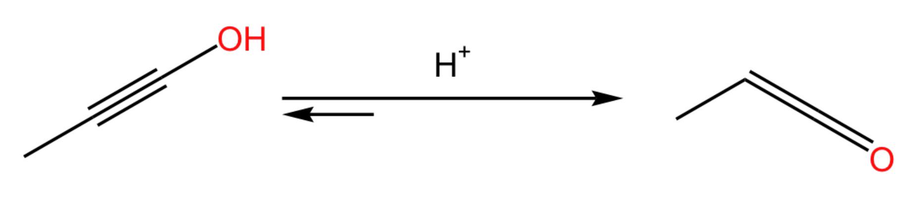 Ynol Tautomerization: The Molecular Ghosting