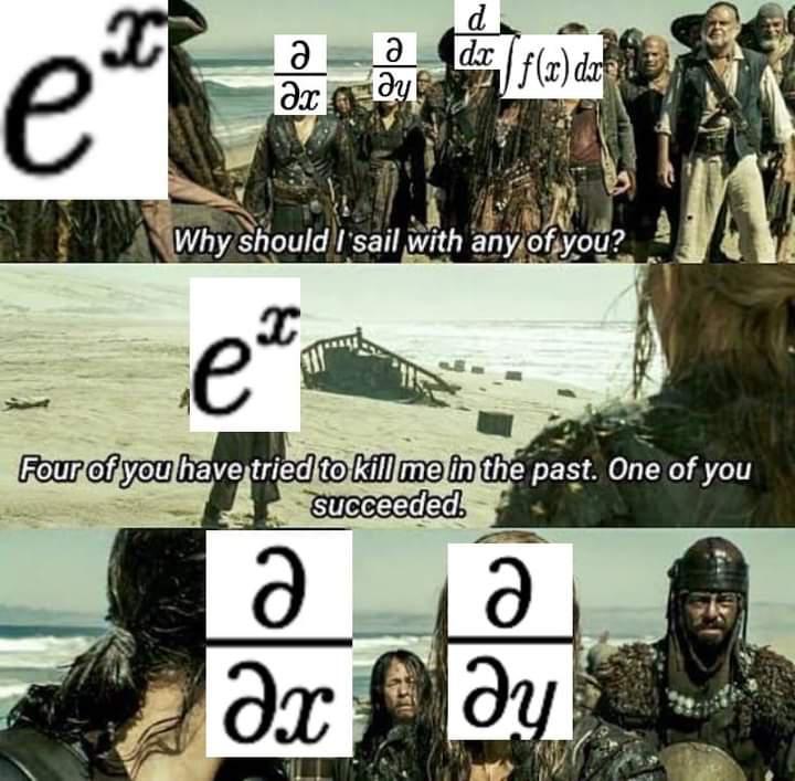 The Immortal Exponential Pirate