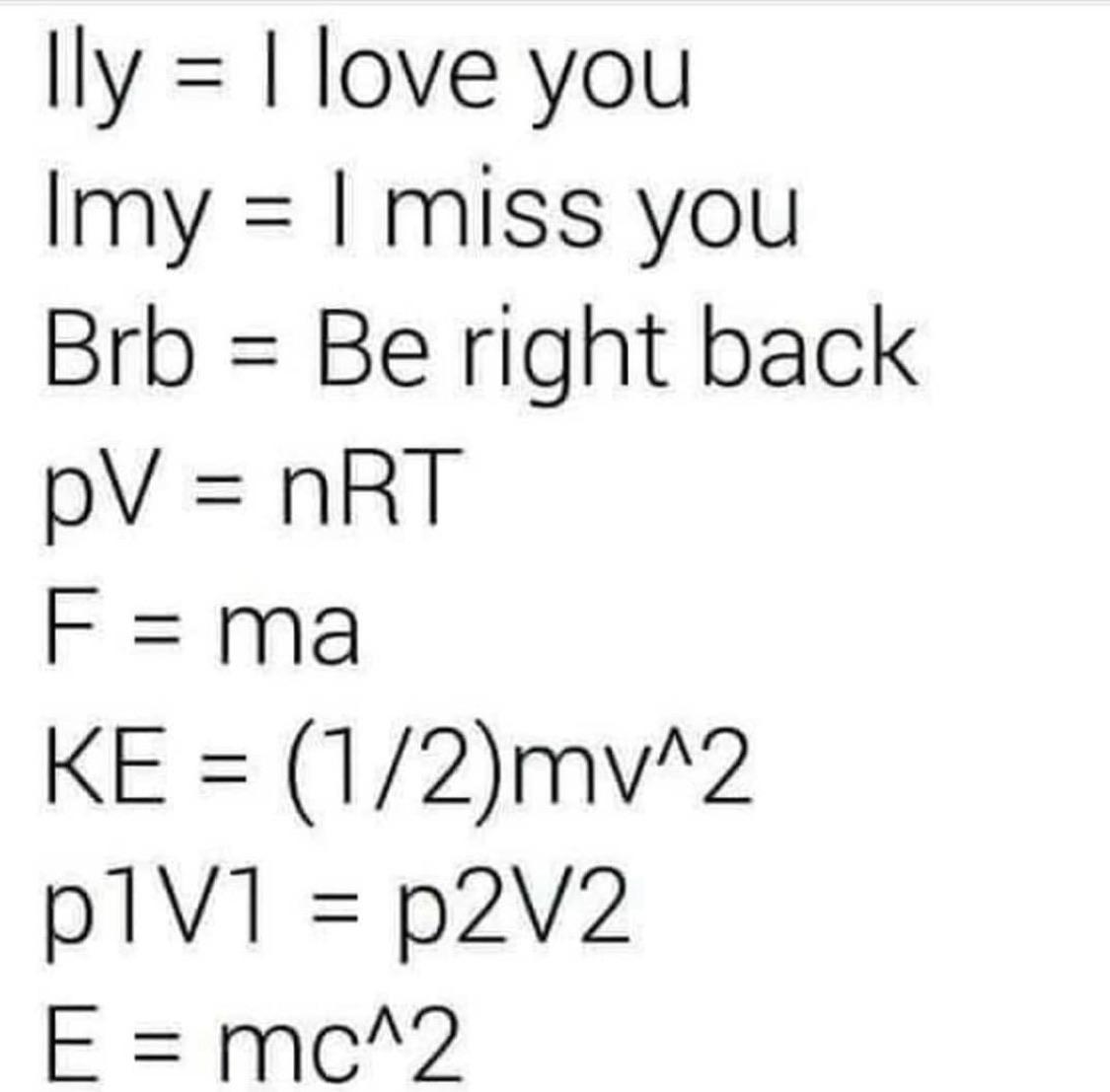 When Your Love Language Is Physics Equations