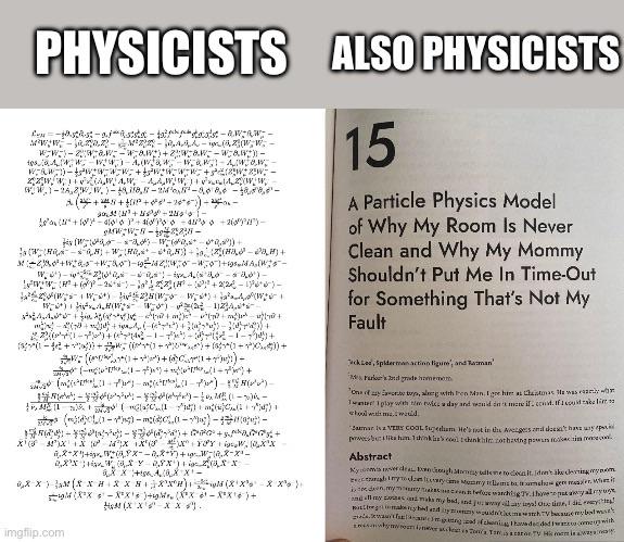 The Dual Nature Of Physicists