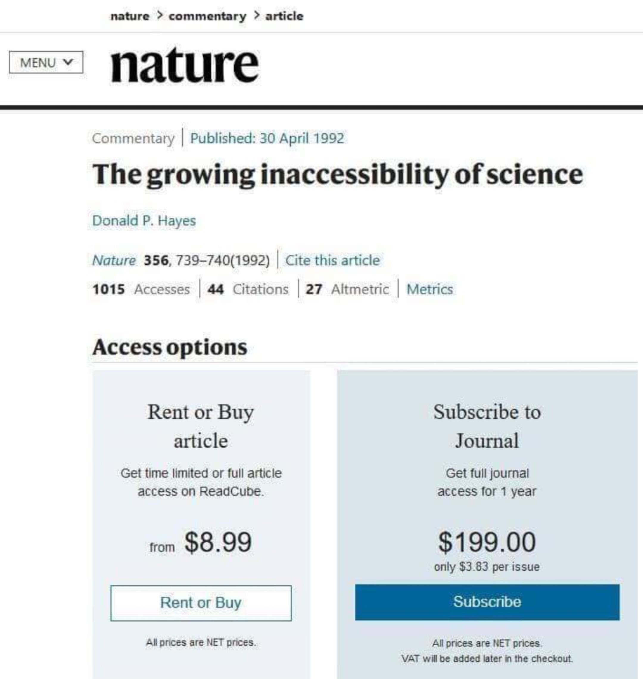 The Growing Inaccessibility Of Accessibility Articles