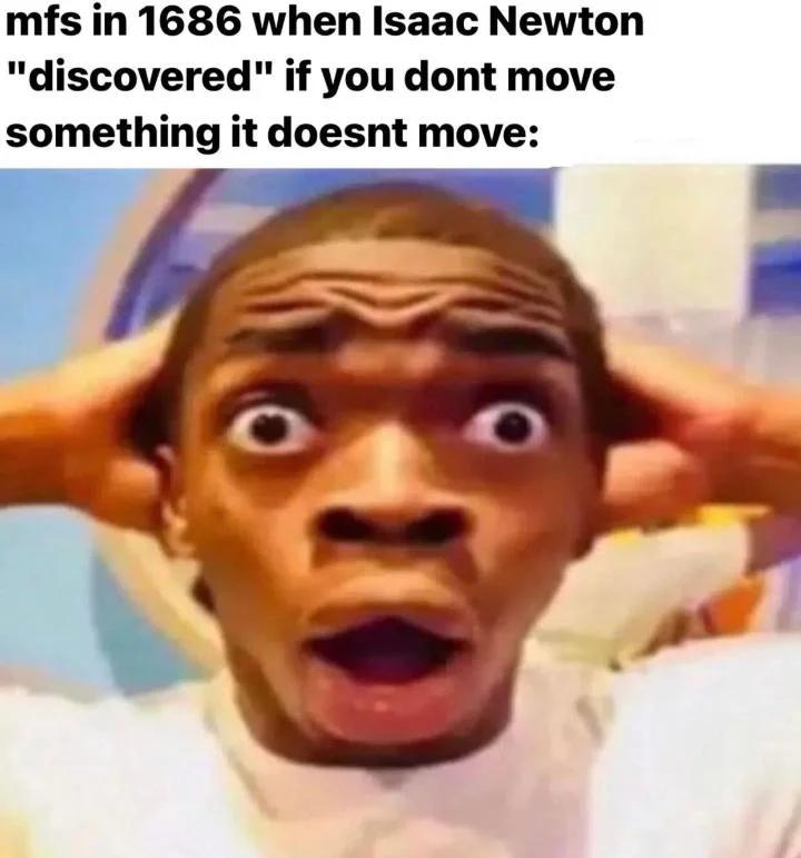 Newton's First Law Of Reality Check